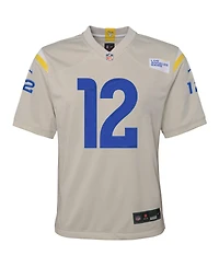 Nike Big Boys and Girls Puka Nacua Bone Los Angeles Rams Game Player Jersey