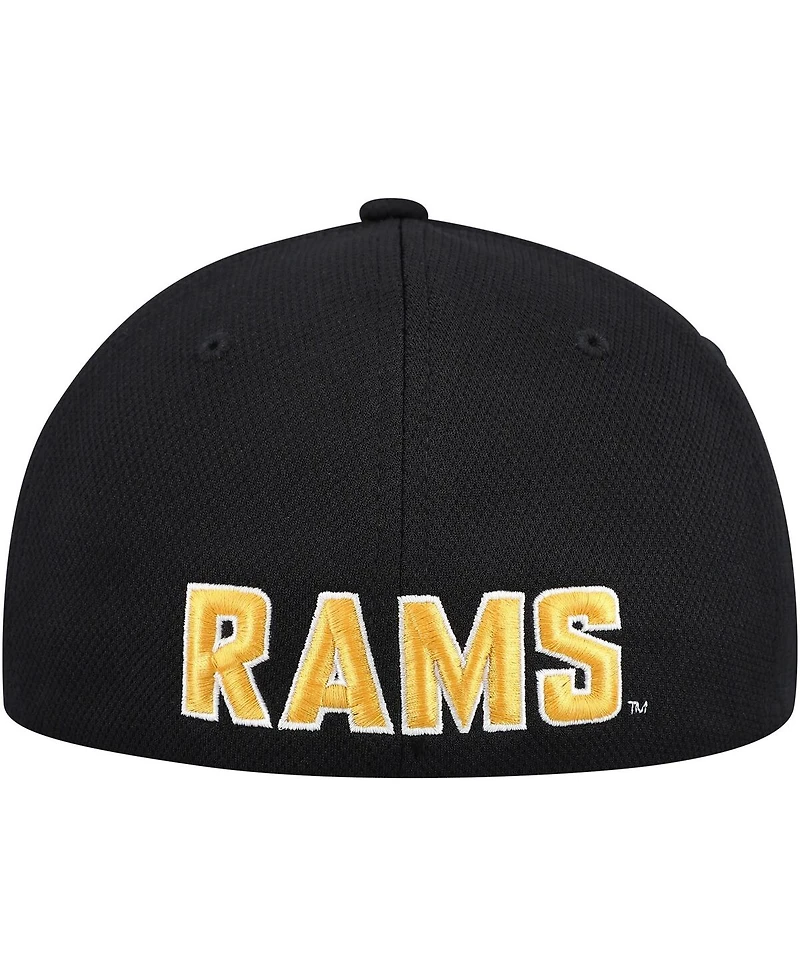 Top of the World Men's Black Vcu Rams Reflex Hybrid Tech Flex Hat