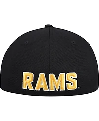 Top of the World Men's Black Vcu Rams Reflex Hybrid Tech Flex Hat