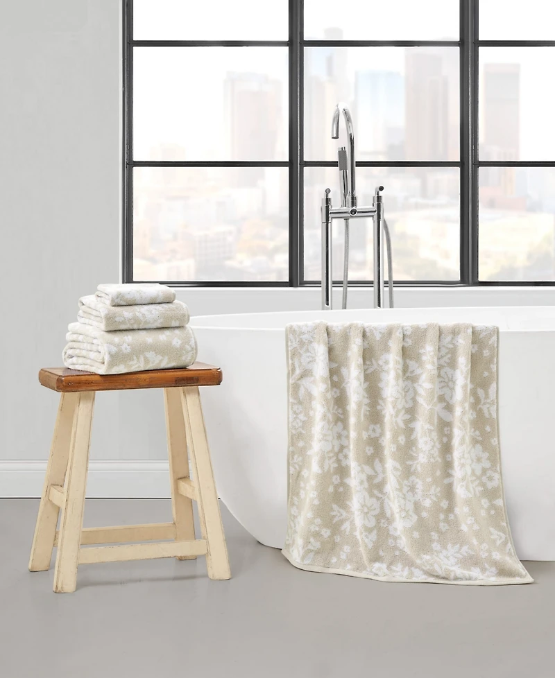 Lucky Brand Folk Floral Cotton 6-Pc. Bath Towel Set