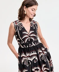 I.n.c. International Concepts Women's Printed Button-Up Maxi Dress, Exclusively at Macy's
