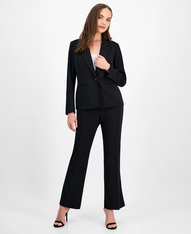 Kasper Women's Notch-Collar One-Button Blazer