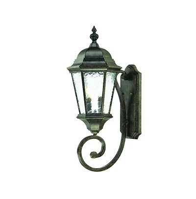 Two-Light Lantern Carousel Wall Light – Stylish Outdoor Wall Fixture