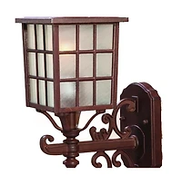 Window Pane Lantern Wall Sconce for Entryway Hallway or Patio