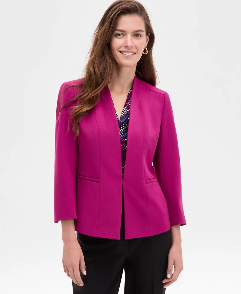 Kasper Women's Open-Front Jacket, Regular and Petite