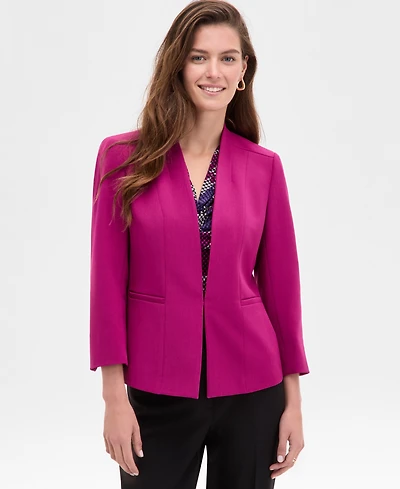 Kasper Women's Open-Front Jacket, Regular and Petite