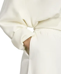 adidas Women's Soft Lux Relaxed Crewneck Sweatshirt