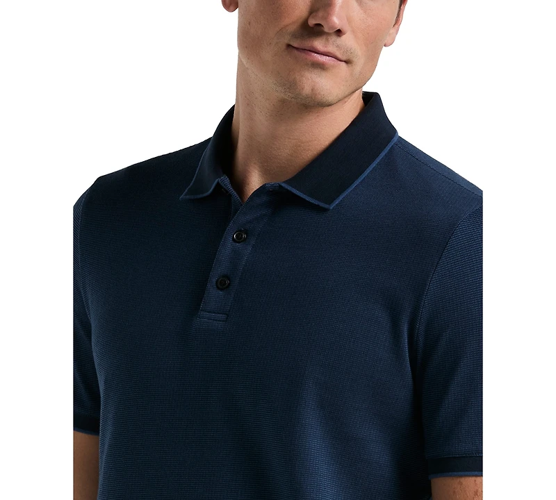 Perry Ellis Men's All-Cotton Polo Shirt