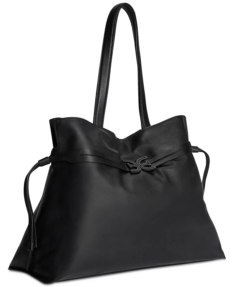 Sam Edelman Poppy Extra Large Leather Drawstring Tote