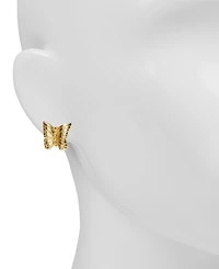 Patricia Nash Gold-Tone Butterfly Stud Earrings
