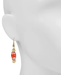 Patricia Nash Gold-Tone Mixed Bead Drop Earrings