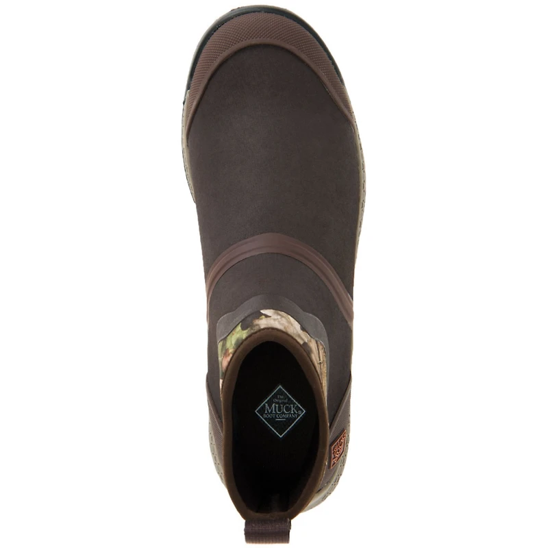 Muck Men's Mossy Oak Outscape Chelsea Slip On