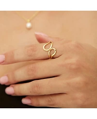 Spero London Intercepting Circles New Sterling Silver Ring