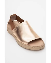 Londoi Elastic Strap Leather Sandal (Women)