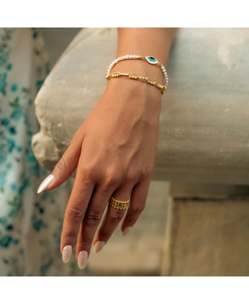 Spero London Multiple Quad Bar Sterling Silver Ring