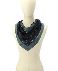 Coach Women's Shooting Star Rexy Print Silk Square Scarf