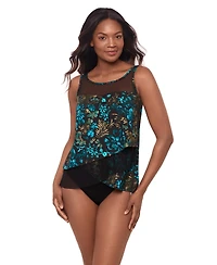 Miraclesuit Women's Flor De Mare Mirage Dd Tankini Top
