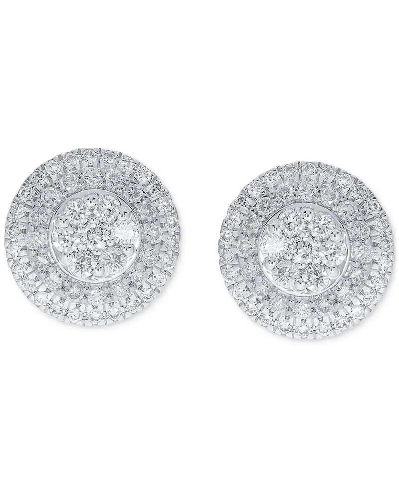 Diamond Earrings (1-1/2 ct. t.w.) in 10k Yellow Gold