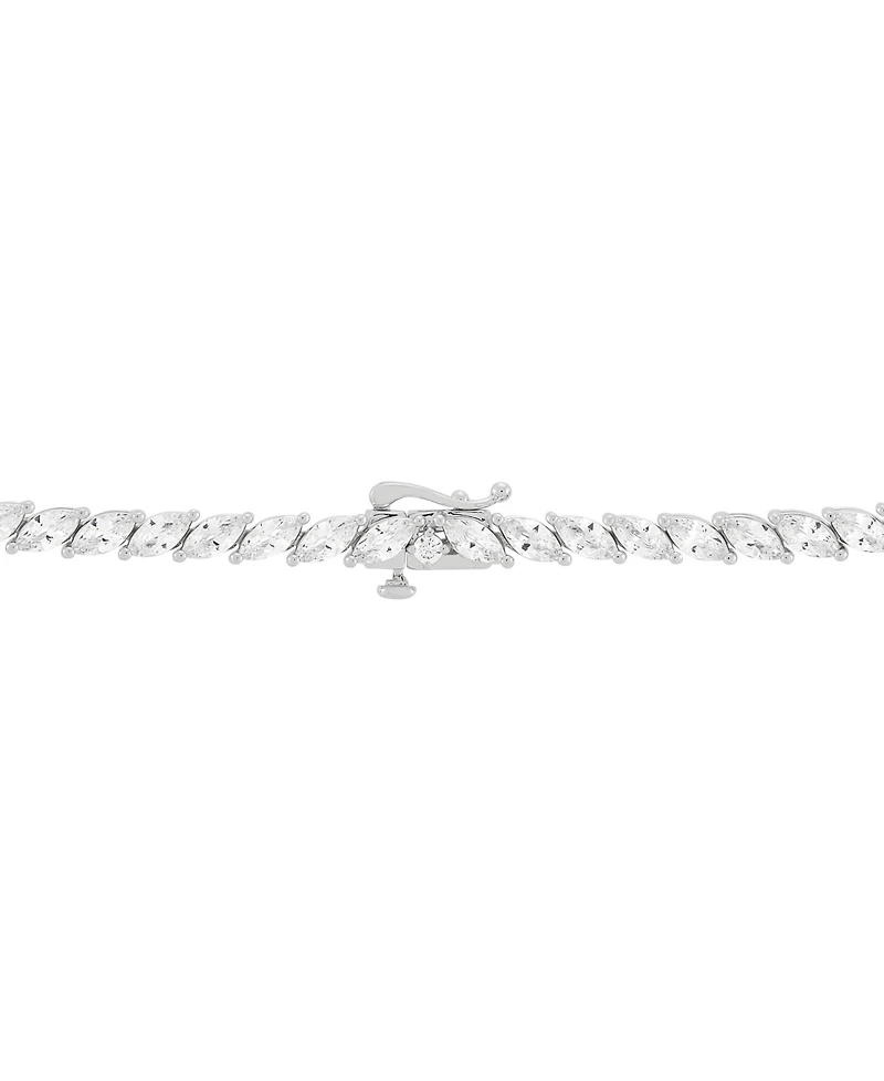 Arabella Cubic Zirconia Necklace (40-1/4 ct. t.w.) in Sterling Silver, 18"