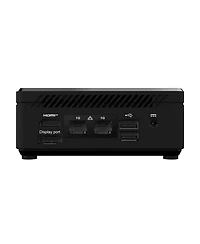 Msi Cubi N Adl S-055BUS Mini Barebone Desktop Computer, Intel Celeron N100 1.8GHz, Ram, Storage and Os Not Included, Black