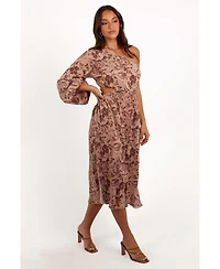 Petal and Pup Women's Wren One Shoulder Midi Dress