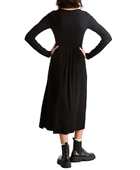 Hatch Collection Maternity The Softest Rib Nursing Friendly Dress