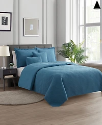 Nestl Diamond Embossed 5-Pc. Quilt Set, King/California King