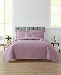 Nestl Diamond Embossed 5-Pc. Quilt Set, King/California King