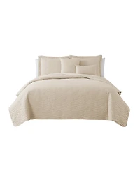 Nestl Ellipse Embossed 5-Pc. Quilt Set, Full/Queen
