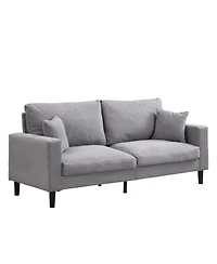 Streamdale Furniture High-Resilience 3-Seater Sofa, Modern Upholstered Sofa