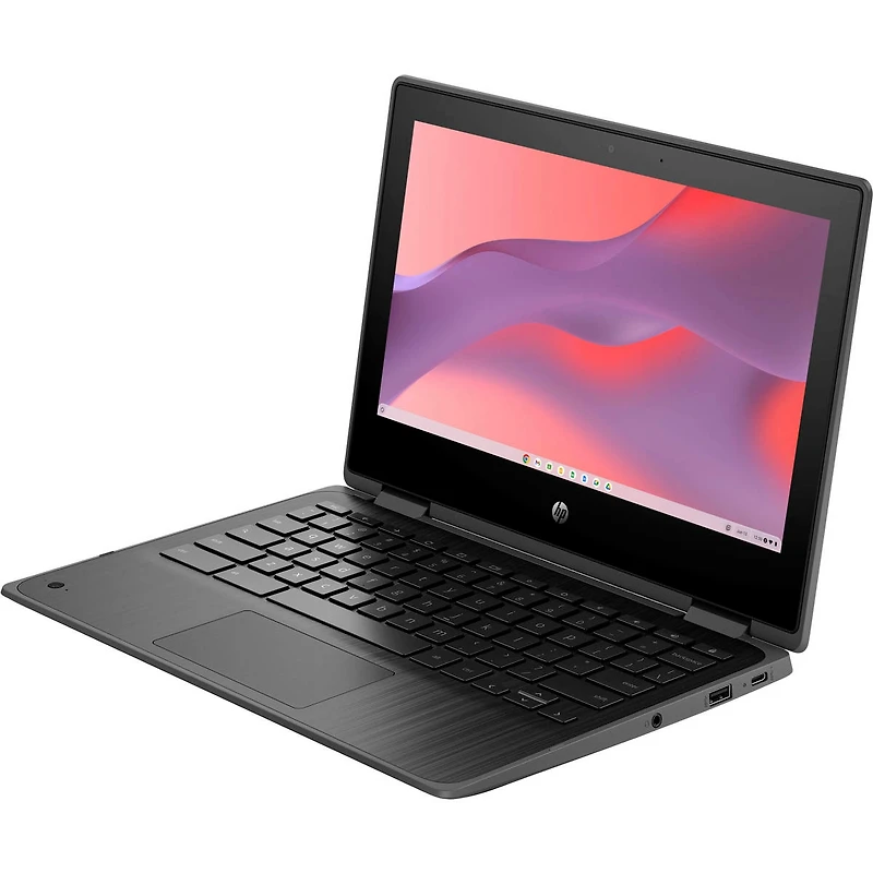 Hp Fortis x360 G3 J Chromebook 11.6" Hd Touchscreen Notebook Computer, Intel Celeron N5100 1.1GHz, 8GB Ram, 64GB eMMC, Chrome Os