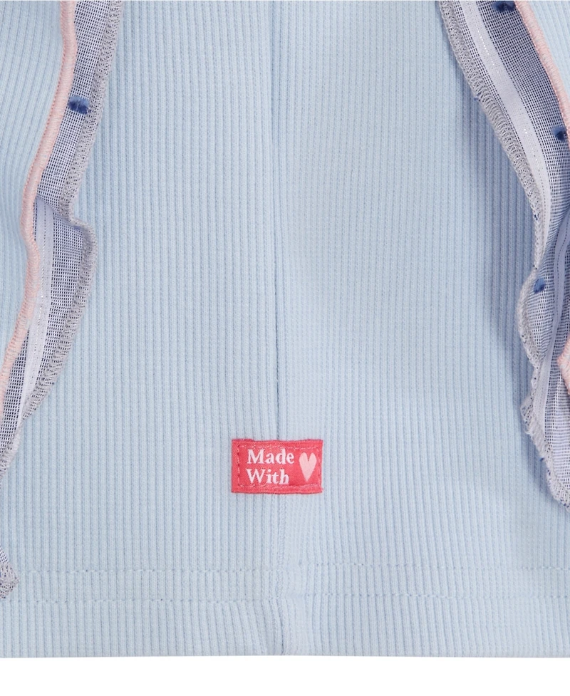 Scotch & Soda Big Girls Denim Group Shirt