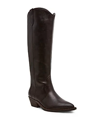 Dv Dolce Vita Women's Kit Knee-High Wide Calf Cowboy Boots