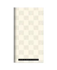 2026-2027 Checkerboard Small Monthly Pocket Planner