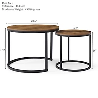 Streamdale Furniture Modern Nesting Coffee & End Tables
