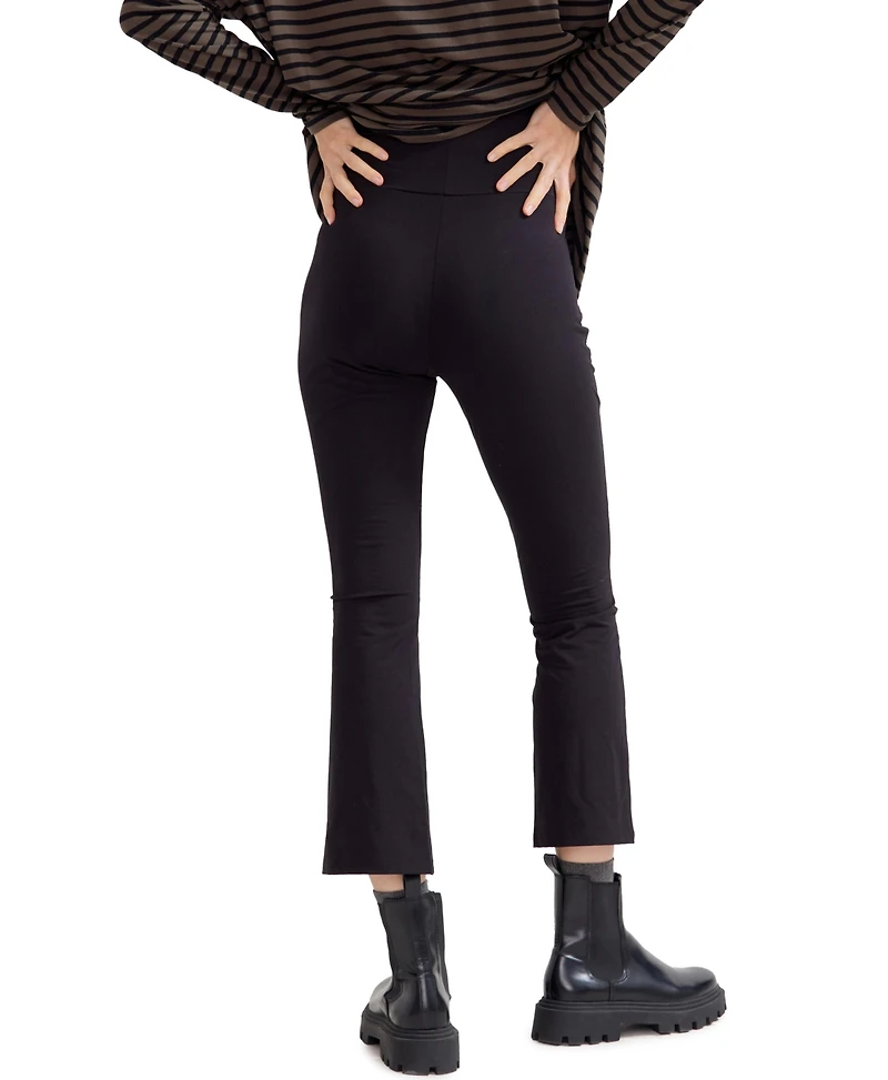Hatch Collection Maternity The Ultimate Over the Bump Crop Flare Legging