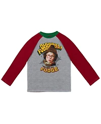 A Christmas Story Boys Pullover Pajama Shirt and Pants Sleep Set