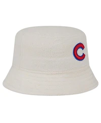New Era Women's White Chicago Cubs Chrome Cozy Bucket Hat