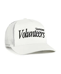 '47 Brand Men's and Women's Cream Tennessee Volunteers Foundation Script Adjustable Trucker Hat