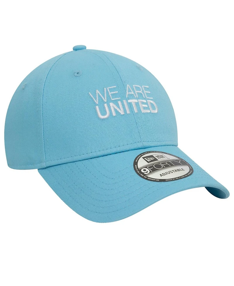 New Era Men's Blue Newcastle United Seasonal 9FORTY Adjustable Hat