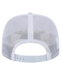 New Era Men's White Los Angeles Dodgers Flamingo Mesh Back 9SEVENTY Stretch-Snap Hat