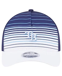 New Era Men's Navy Tampa Bay Rays Gradient 9FORTY M-Crown Adjustable Hat