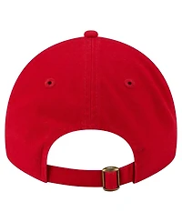 New Era Women's Red St. Louis Cardinals Preppy Team 9TWENTY Adjustable Hat