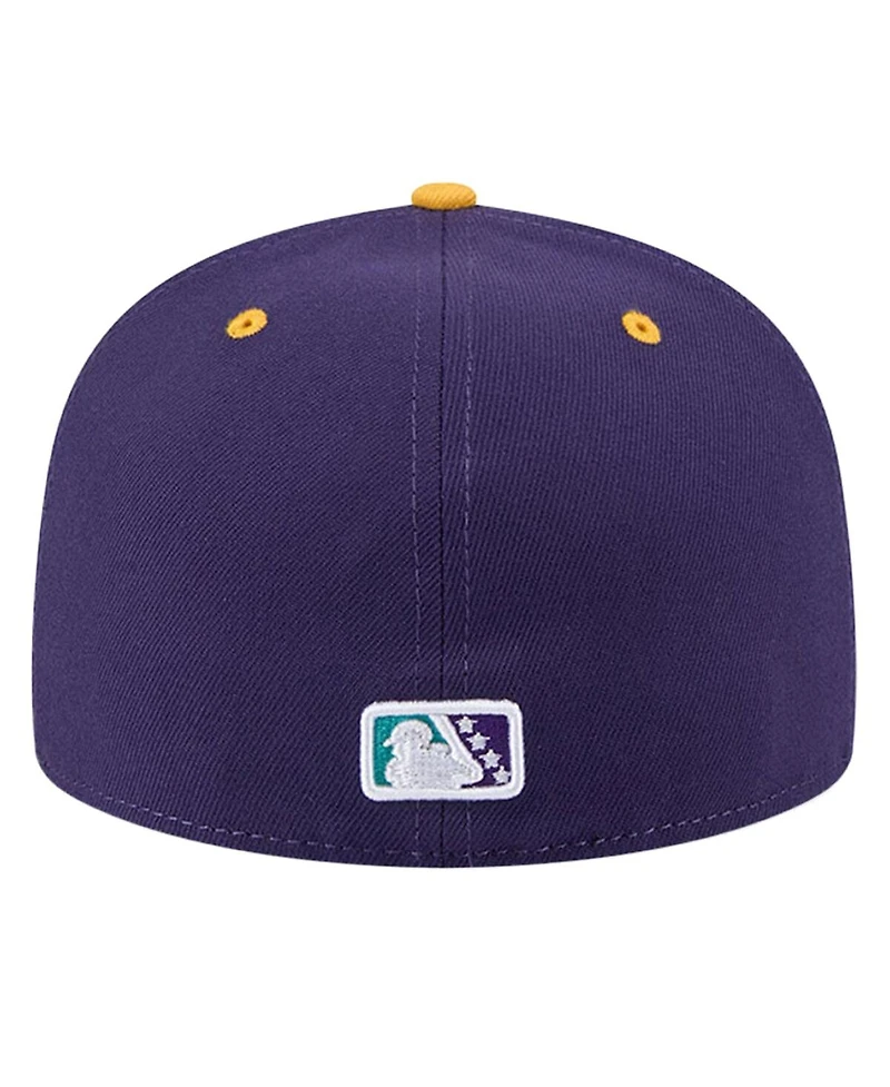 New Era Men's Purple Brooklyn Cyclones Copa de la Diversion 59FIFTY Fitted Hat