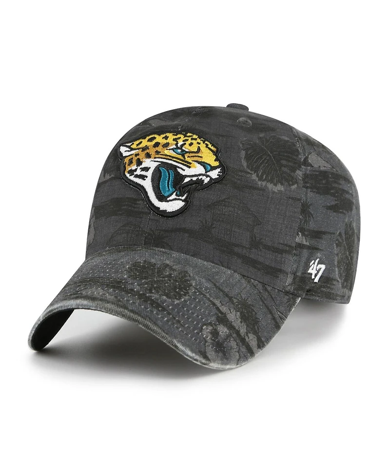 '47 Brand Men's Black Jacksonville Jaguars Fiji Clean Up Adjustable Hat