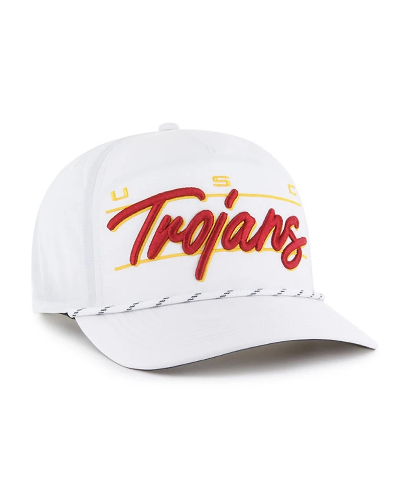 '47 Brand Men's White Usc Trojans Condor Hitch Brrr Adjustable Hat