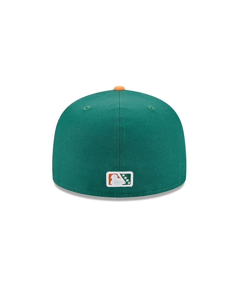New Era Men's Orange Arkansas Travelers Theme Nights 59FIFTY Fitted Hat