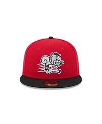 New Era Men's Red Richmond Flying Squirrels Theme Nights 59FIFTY Fitted Hat