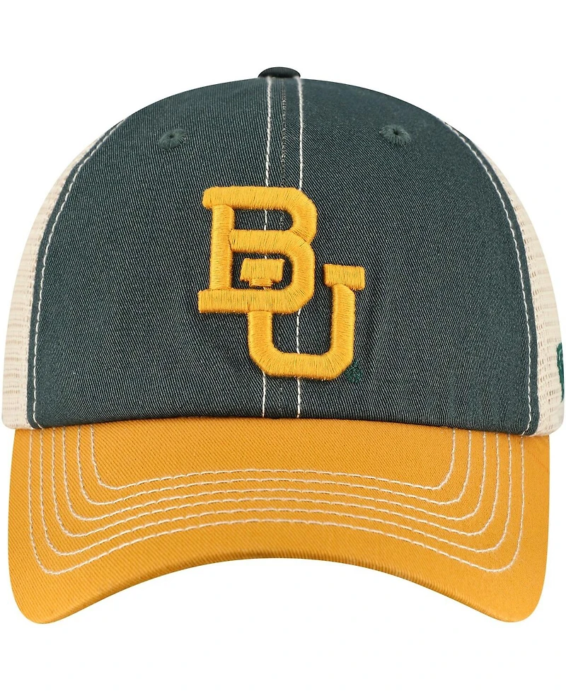 Top of the World Men's Green/Gold Baylor Bears Off Road Adjustable Trucker Hat