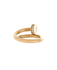 Pre-Owned Cartier Juste un Clou Ring 18K Gold and Diamonds